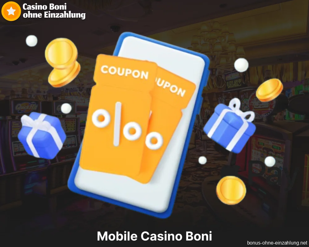 Mobile Casino-Boni ohne Einzahlung in deutschen Online-Casinos